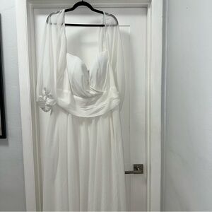 Elegant White Women's Dress